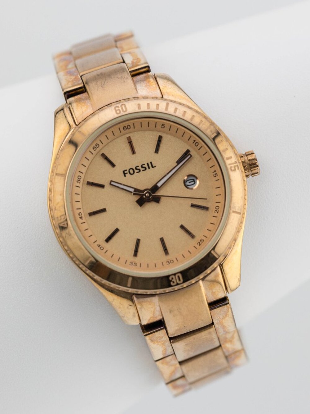 Fossil ES3018 30mm Bracelet Quartz Analog Women's Watch New Battery